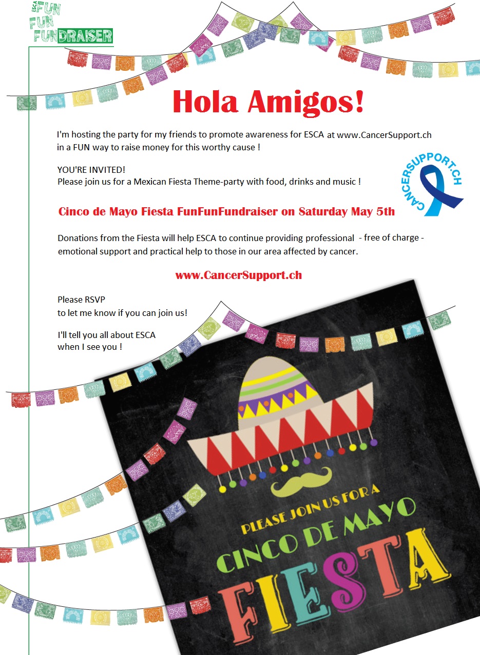 cinco de mayo fiesta chez vous esca cancersupport