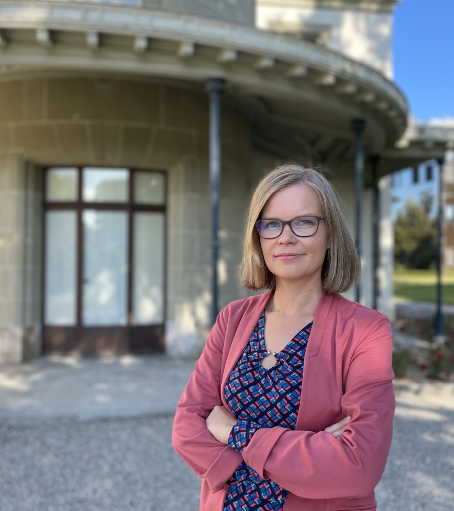 Photo of Incoming Director Elina Viitaniemi