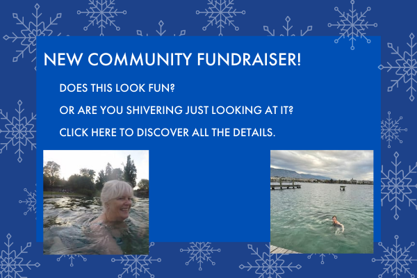 2 woman swimming in the lake to raise money for ESCA CancerSupport