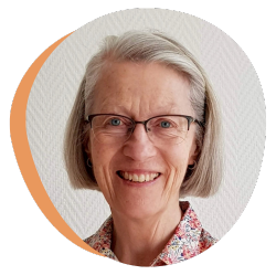 A photo of Patricia Matthews a Cancer Support Switzerland counsellor.