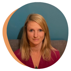 A photo of Dani Glover the Peer Support Coordinator at Cancer Support Switzerland.