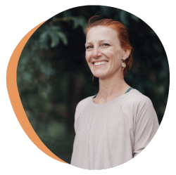 A photo of Dominika Schutze a Cancer Support Switzerland Yoga Instructor.