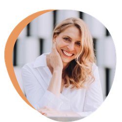 A photo of Mirjam Eckert a Cancer Support Switzerland management.