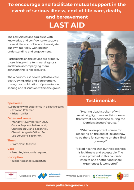Last Aid flyer 16 November
